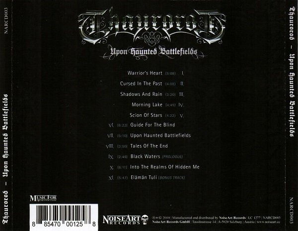 Cover zu Thaurorod - Upon Haunted Battlefields | 2010 | CD, Album | Rock | Austria Schallplatten Ankauf