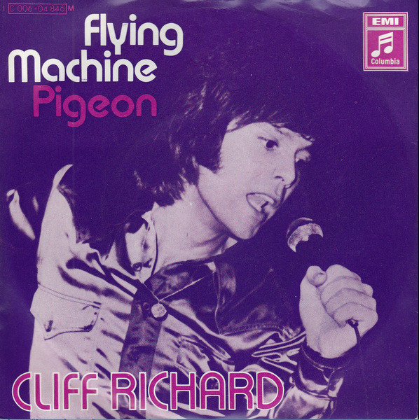 Cover zu Cliff Richard - Flying Machine / Pigeon | 1971 | Vinyl | Rock, Pop | Germany