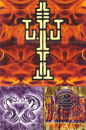 Cover zu 2 Badcard - Hustling Ability | 1995 | Vinyl | Electronic, Reggae | UK