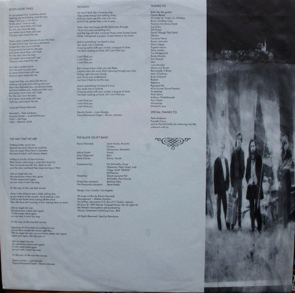 Cover zu The Black Velvet Band - When Justice Came | 1989 | Vinyl | Rock | Europe