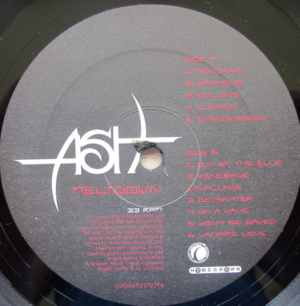 Cover zu Ash - Meltdown | 2004 | Vinyl | Rock | UK