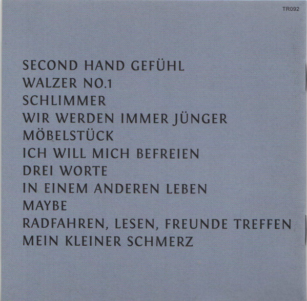 Cover zu Wolke - Möbelstück | 2006 | Vinyl | Pop | Germany Schallplatten Ankauf