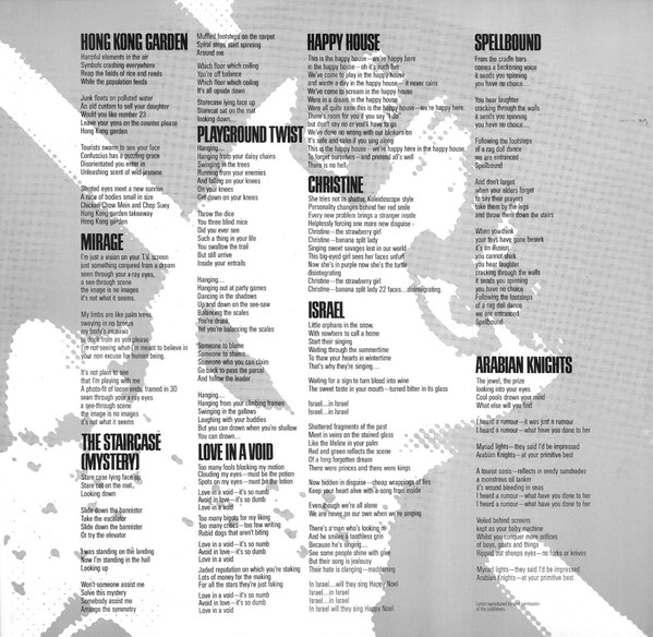 Cover zu Siouxsie & The Banshees - Once Upon A Time/The Singles | 1981 | Vinyl, LP, Compilation, Stereo | Rock | UK