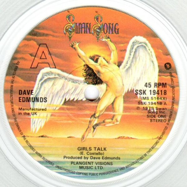 Cover zu Dave Edmunds - Girls Talk | 1979 | Vinyl | Rock | UK Schallplatten Ankauf