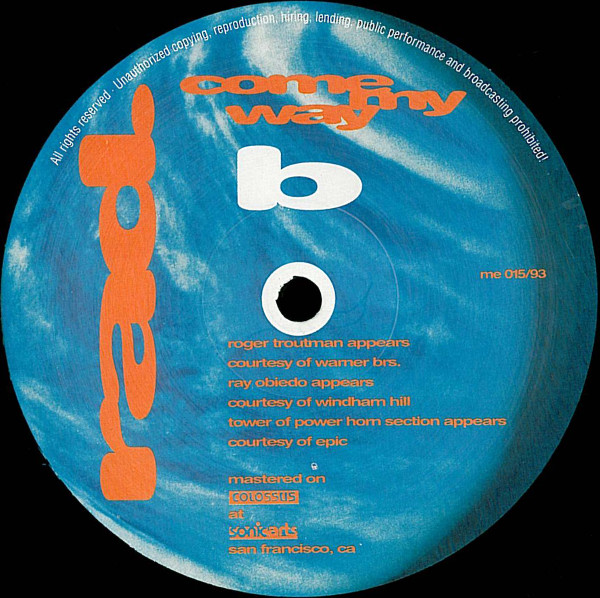 Cover zu Rad. - Venus Drops / Come My Way | 1993 | Vinyl | Electronic, Jazz | Germany Schallplatten Ankauf