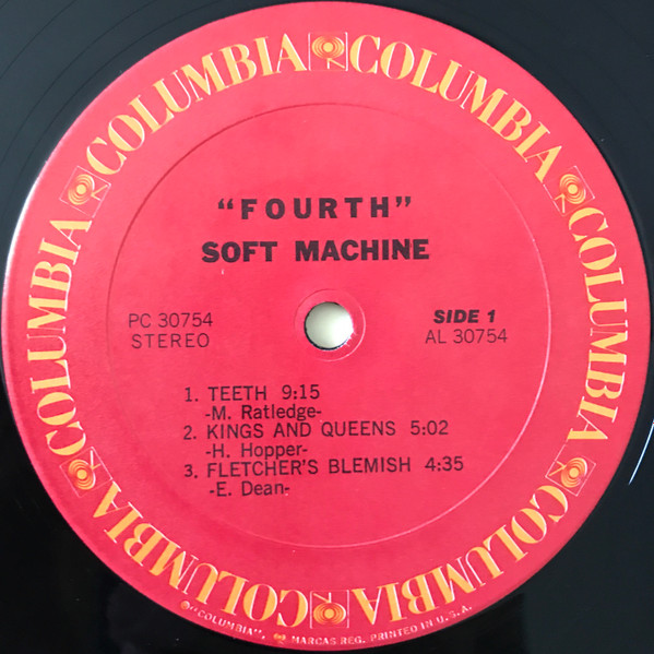 Cover zu Soft Machine - Fourth | Vinyl, LP, Album | Jazz, Rock | US Schallplatten Ankauf