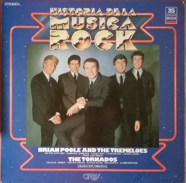 Cover zu Brian Poole & The Tremeloes, The Tornados - Brian Poole And The Tremeloes / The Tornados | 1982 | Vinyl | Rock | Spain