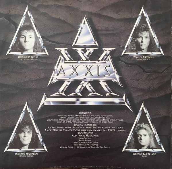 Cover zu Axxis (2) - Kingdom Of The Night | 1989 | Vinyl | Rock | Germany