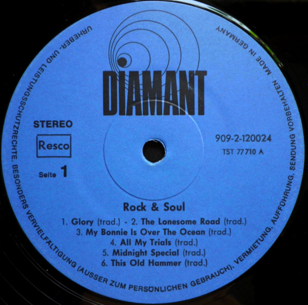 Cover zu The Ravers (4) - Rock And Soul | 1973 | Vinyl | Rock, Funk / Soul | Germany