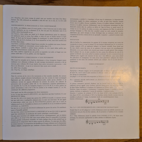 Cover zu The Nyingmapa Sect / The Kagyupa Sect - Tibet I (The Music Of Tibetan Buddhism) | Vinyl | Non-Music, Folk, World, & Country | Germany