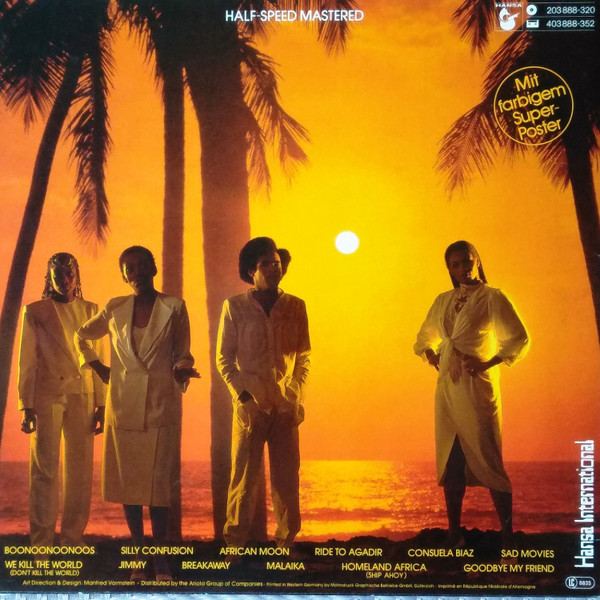 Cover zu Boney M. - Boonoonoonoos | 1981 | Vinyl | Electronic, Reggae, Funk / Soul, Pop | Germany