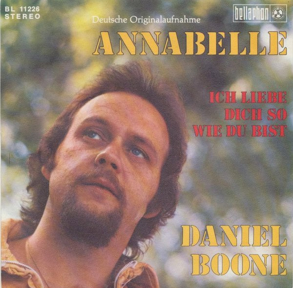 Cover zu Daniel Boone - Annabelle | 1972 | Vinyl | Pop | Germany