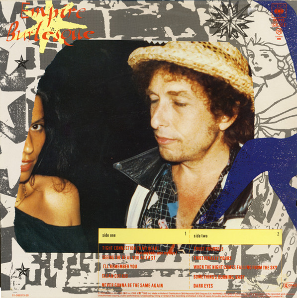 Cover zu Bob Dylan - Empire Burlesque | 1985 | LP, Album | Rock, Pop, Folk, World, & Country | Europe