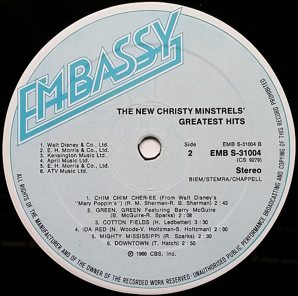 Cover zu The New Christy Minstrels - Greatest Hits | Vinyl | Folk, World, & Country | Europe