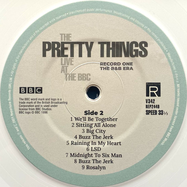 Cover zu The Pretty Things - Live At The BBC | 2021 | Vinyl | Rock, Blues | Europe