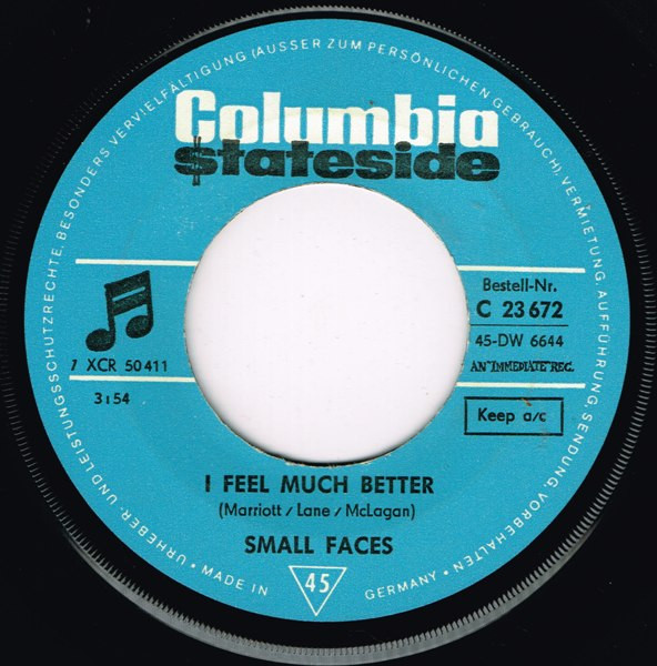 Cover zu Small Faces - Tin Soldier | 1967 | Vinyl | Rock | Germany