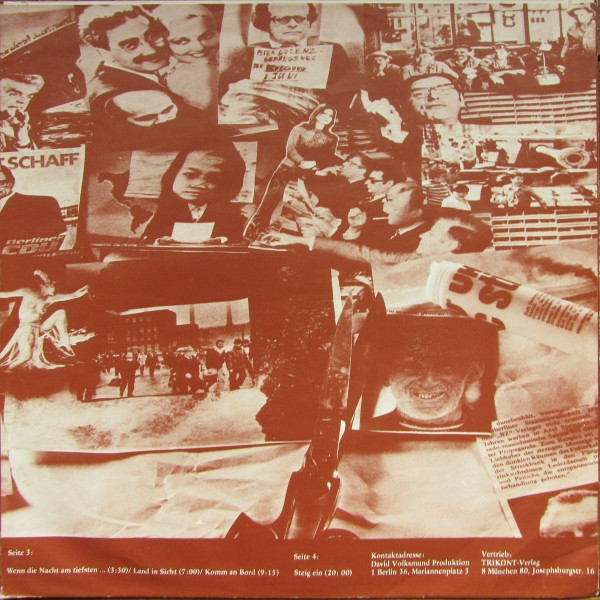 Cover zu Ton Steine Scherben - Wenn Die Nacht Am Tiefsten... | Vinyl, LP, Album, Reissue | Rock | Germany Schallplatten Ankauf