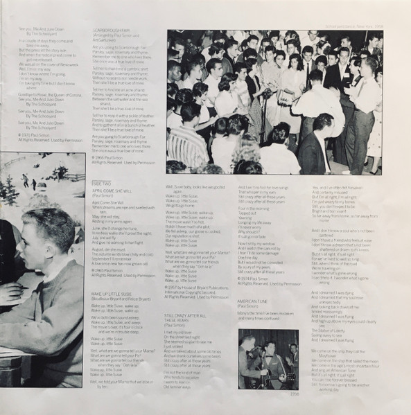 Cover zu Simon & Garfunkel - The Concert In Central Park | 1982 | 2xLP, Album, Gat | Rock, Pop, Folk, World, & Country | Europe