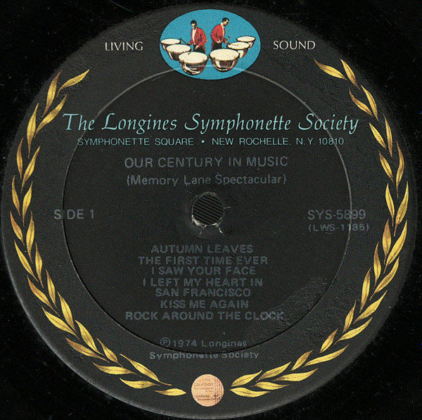 Cover zu The Longines Symphonette - Memory Lane Spectacular | 1974 | Vinyl | Jazz | US