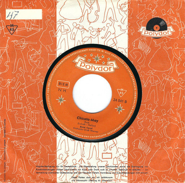 Cover zu René Carol - Musikant | 1959 | Vinyl | Pop | Germany Schallplatten Ankauf