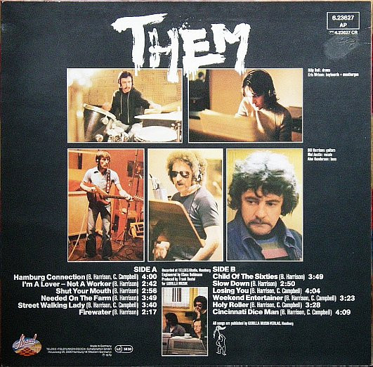 Cover zu Them (3) - Shut Your Mouth | 1979 | Vinyl | Rock | Germany