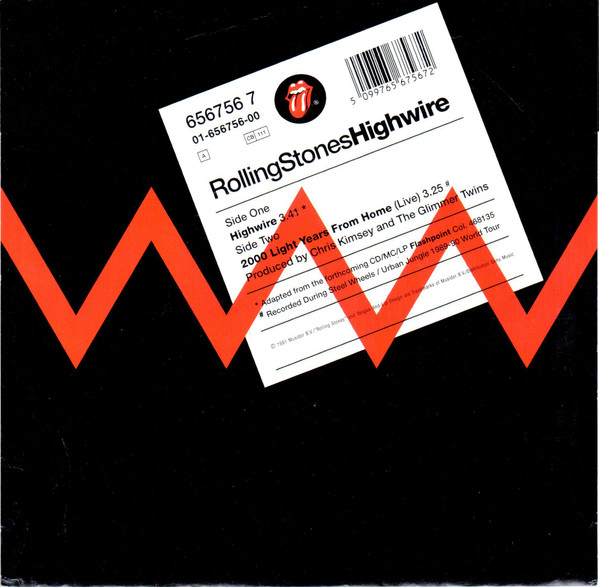 Cover zu The Rolling Stones - Highwire | 1991 | Vinyl, 7