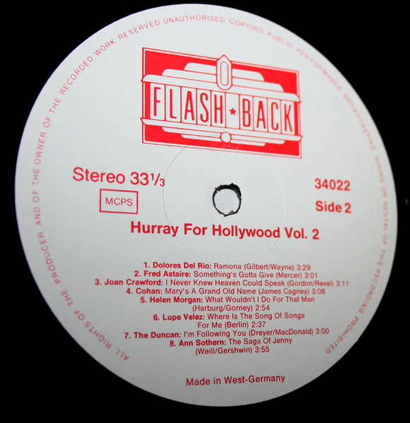 Cover zu Various - Stars Of Hollywood | Vinyl | Jazz, Pop | Germany