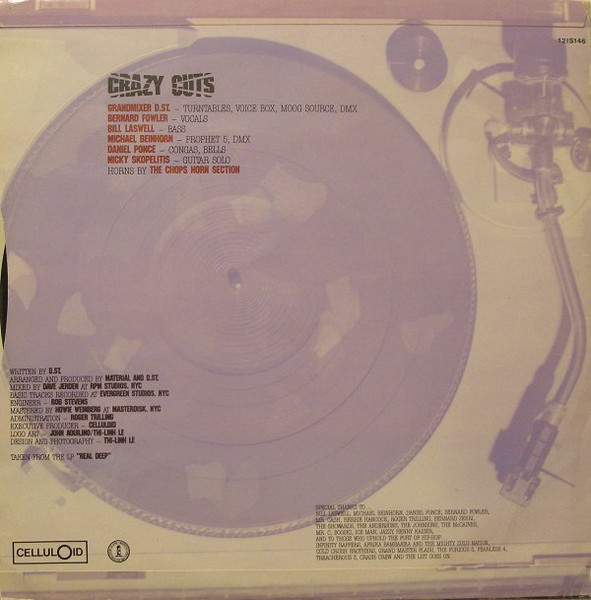 Cover zu D.St. - Crazy Cuts | 1983 | Vinyl | Electronic, Hip Hop | UK