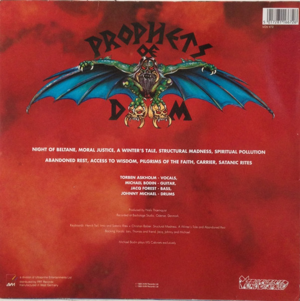 Cover zu Prophets Of Doom (2) - Access To Wisdom | 1989 | Vinyl | Rock | Denmark
