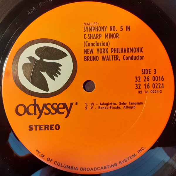 Cover zu Bruno Walter, New York Philharmonic, Wiener Philharmoniker, Kathleen Ferrier / Gustav Mahler - Symphony No. 5 / Kindertotenlieder | Vinyl | Classical | US Schallplatten Ankauf