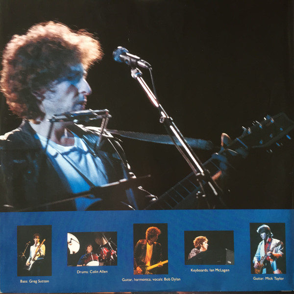 Cover zu Bob Dylan - Real Live | 1984 | Vinyl | Rock | Europe