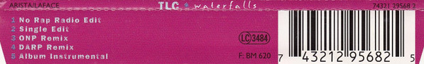 Cover zu TLC - Waterfalls | 1995 | Vinyl | Funk / Soul, Pop | Europe