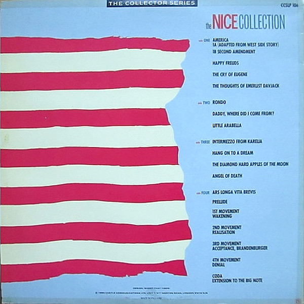 Cover zu The Nice - The Nice Collection | 1985 | Vinyl | Rock, Funk / Soul | UK