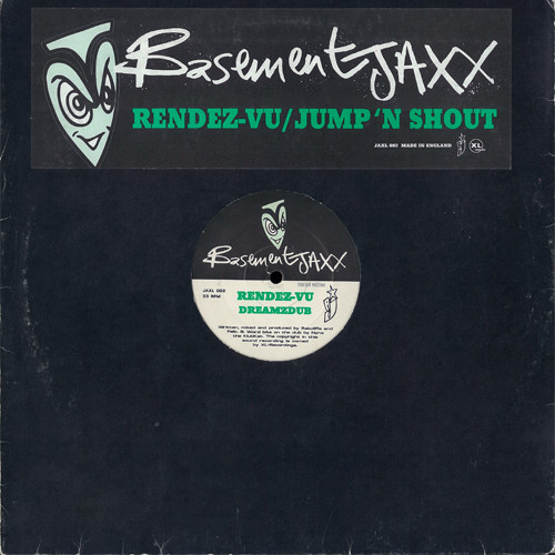 Cover zu Basement Jaxx - Rendez-Vu / Jump 'N Shout | 1999 | Vinyl | Electronic | UK Schallplatten Ankauf