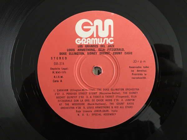 Cover zu Various - Los Grandes Del Jazz | 1975 | Vinyl | Jazz | Spain