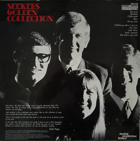 Cover zu The Seekers - Seekers Golden Collection | Vinyl | Pop, Folk, World, & Country | UK