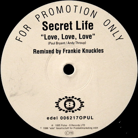 Cover zu Secret Life - Love, Love, Love | 1996 | Vinyl | Electronic | Germany Schallplatten Ankauf