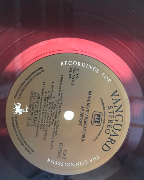 Cover zu Buffy Sainte-Marie - Native North-American Child: An Odyssey | 1974 | Vinyl | Rock | UK