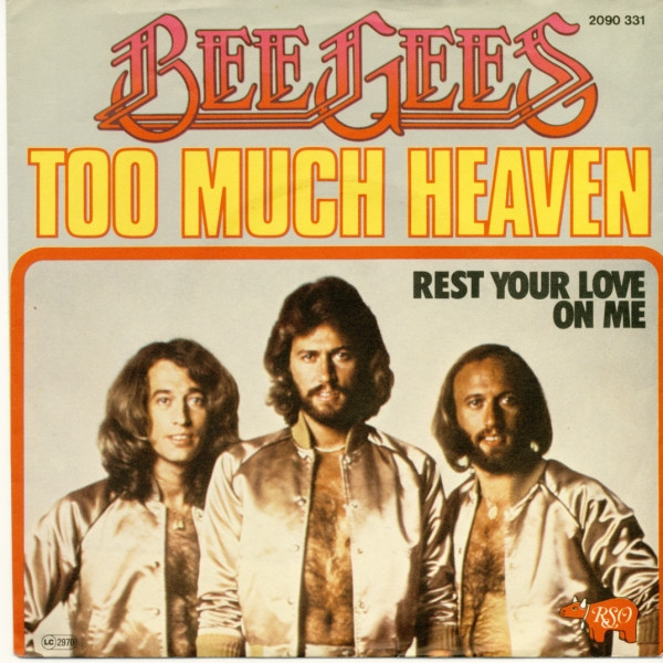 Cover zu Bee Gees - Too Much Heaven | 1978 | Vinyl | Funk / Soul, Pop | Germany Schallplatten Ankauf