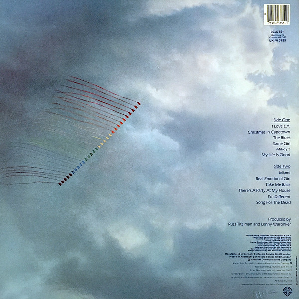 Cover zu Randy Newman - Trouble In Paradise | 1983 | Vinyl, LP, Album | Rock, Pop | Netherlands