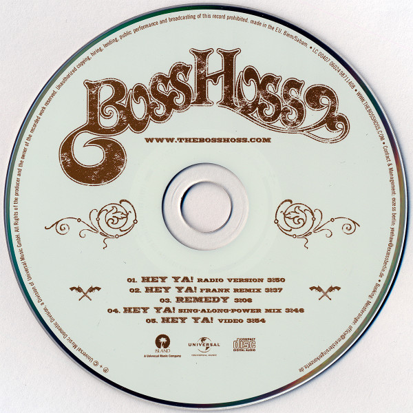 Cover zu The BossHoss - Hey Ya! | 2005 | Vinyl | Folk, World, & Country | Europe