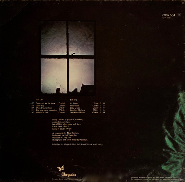 Cover zu Tír na nÓg - A Tear And A Smile | 1972 | Vinyl, LP, Album | Rock, Folk, World, & Country | Germany