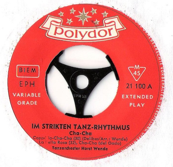 Cover zu Tanzorchester Horst Wende - Im Strikten Tanz-Rhythmus Cha Cha | 1962 | Vinyl | Pop | Germany