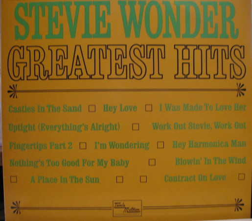 Cover zu Stevie Wonder - Greatest Hits | Vinyl | Funk / Soul | Germany Schallplatten Ankauf