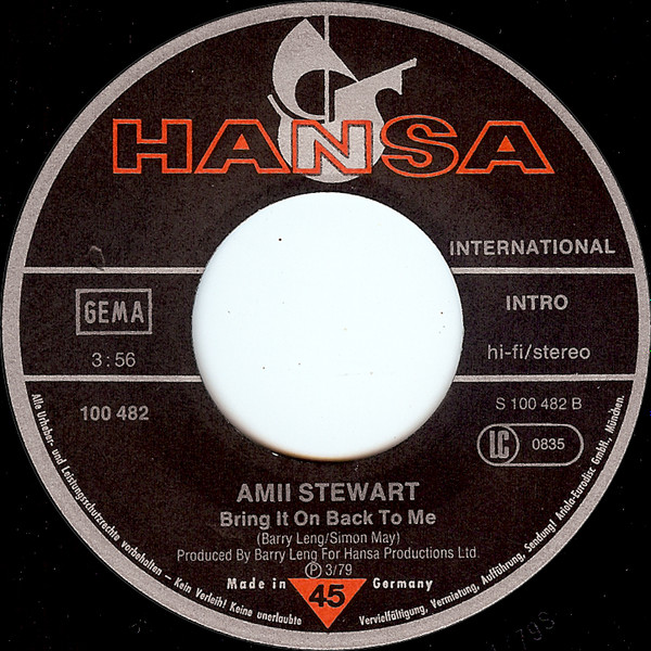 Cover zu Amii Stewart - Light My Fire | 1979 | Vinyl | Funk / Soul, Pop | Germany Schallplatten Ankauf