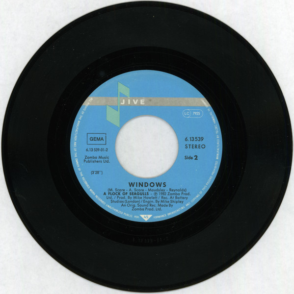 Cover zu A Flock Of Seagulls - Space Age Love Song | 1982 | Vinyl, 7