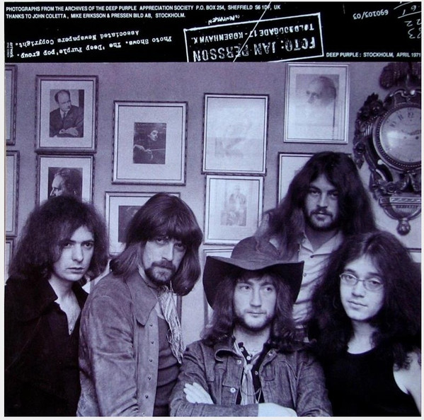 Cover zu Deep Purple - Scandinavian Nights (Live In Stockholm 1970) | 1988 | Vinyl | Rock | UK