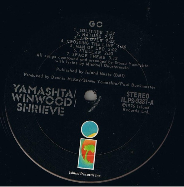Cover zu Stomu Yamash'ta / Steve Winwood / Michael Shrieve - Go | 1976 | Vinyl | Electronic, Rock | US Schallplatten Ankauf