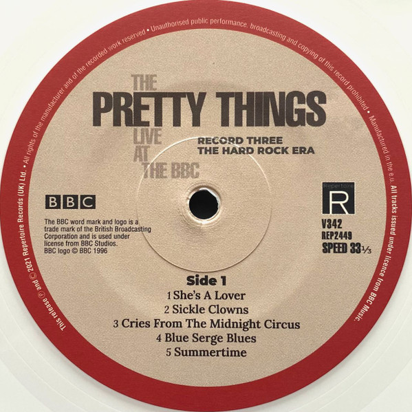 Cover zu The Pretty Things - Live At The BBC | 2021 | Vinyl | Rock, Blues | Europe