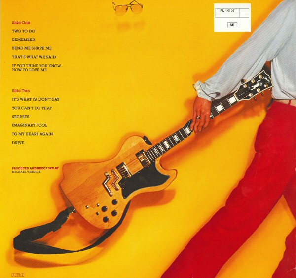Cover zu Bob Welch - Bob Welch | 1981 | Vinyl | Rock, Pop | Germany Schallplatten Ankauf